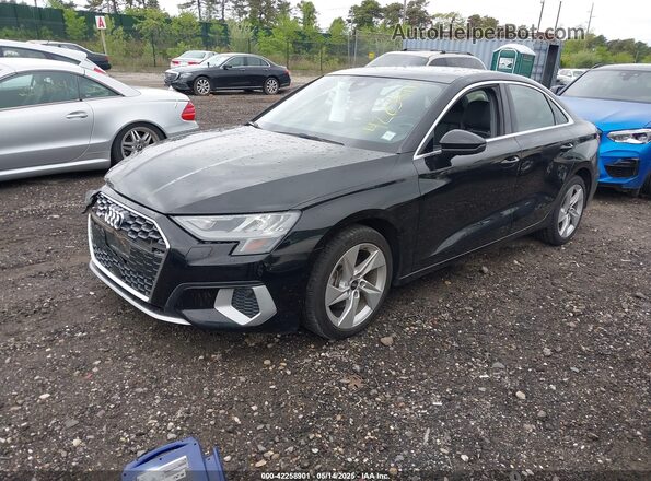 WAUAUDGY2NA035603 2022 AUDI OTHER Black წინა მარცხენა ხედი სამი მეოთხედიდან