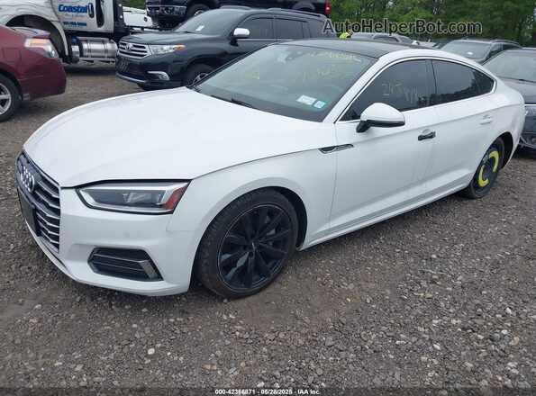WAUBNCF51JA056746 2018 AUDI OTHER White Передня ліва чверть