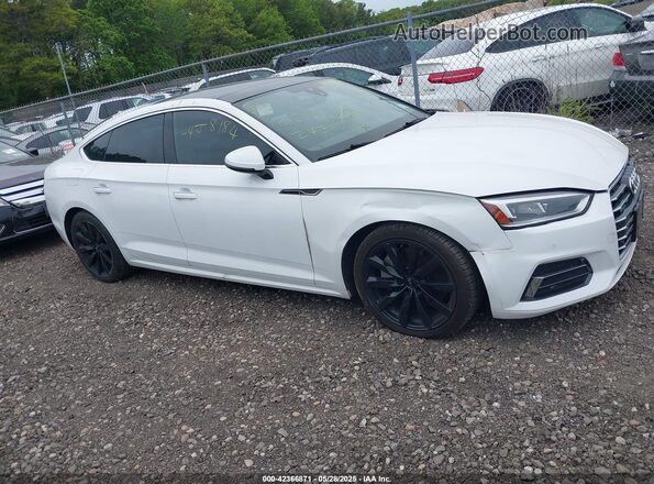 WAUBNCF51JA056746 2018 AUDI OTHER White Вид щитка приладів