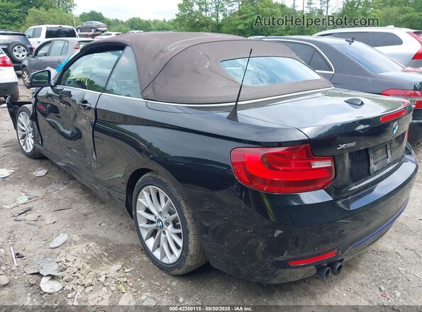 WBA1L9C58GV767841 2016 BMW 2 SERIES Black უკანა მარცხენა