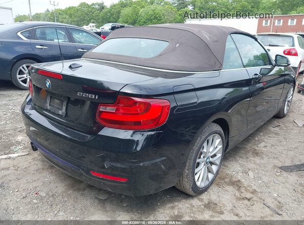 WBA1L9C58GV767841 2016 BMW 2 SERIES Black უკანა მარჯვენა