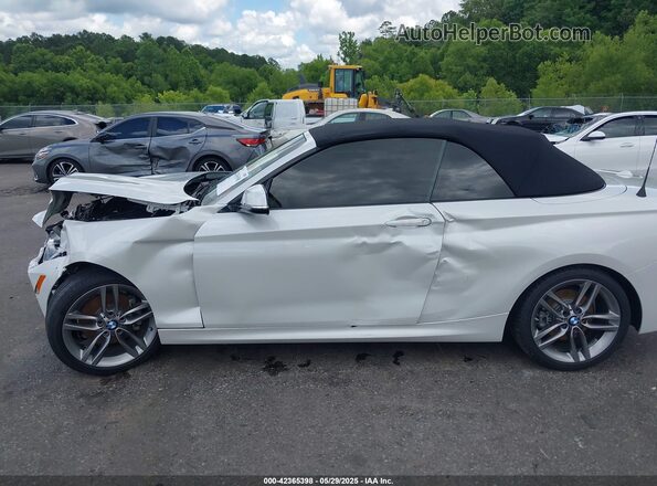 WBA2M7C59KVD51993 2019 BMW 2 SERIES White უკანა სალონის ხედი