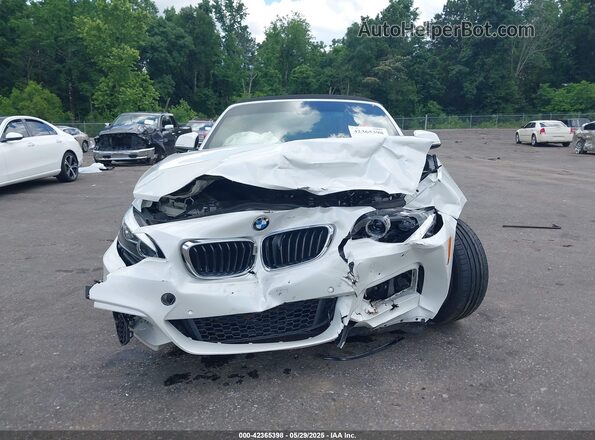 WBA2M7C59KVD51993 2019 BMW 2 SERIES White წინა პანელის ხედი