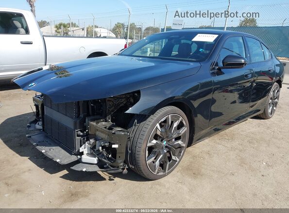 WBA43FJ07RCP97141 2024 BMW 5 SERIES Black Передня ліва чверть