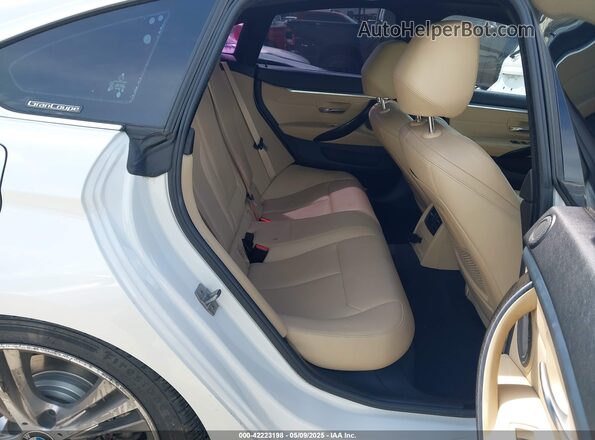 WBA4F7C52HG786500 2017 BMW 4 SERIES White Vista de la etiqueta del VIN