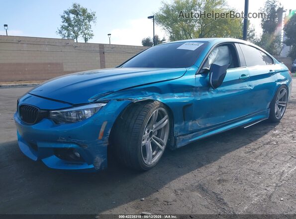 WBA4J5C56JBF07381 2018 BMW 4 SERIES Blue Դիմացի տեսք