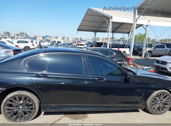 WBA7T2C07NCJ65222 2022 BMW 7 SERIES Black Սալոնի 360 աստիճան տեսք