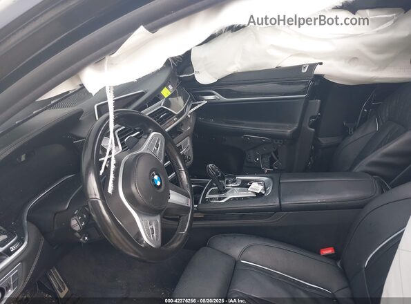 WBA7U2C0XMCF78623 2021 BMW 7 SERIES Black წინა სალონის ხედი