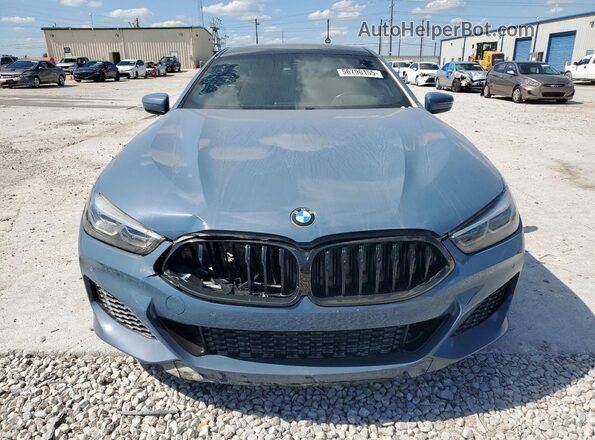 WBAGV8C06NCH98097 2022 BMW M8 Blue Вид спереду