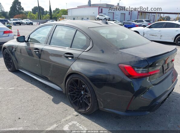 WBS43AY00PFP65177 2023 BMW M3 Black Rear left
