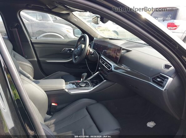 WBS43AY00PFP65177 2023 BMW M3 Black Front interior view