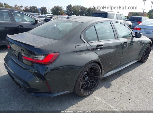 WBS43AY00PFP65177 2023 BMW M3 Black Rear right