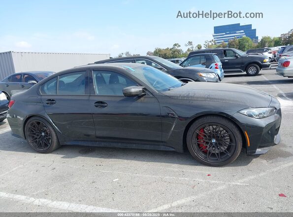 WBS43AY00PFP65177 2023 BMW M3 Black Rear interior view