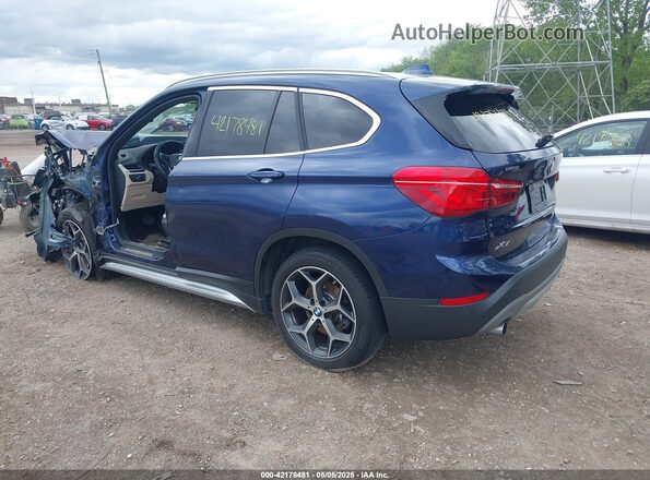 WBXHT3C53K3H35405 2019 BMW X1 Blue 