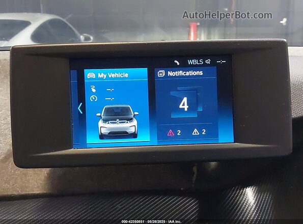 WBY8P4C53K7E00465 2019 BMW I3 Белый 