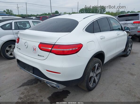 WDC0J4KB6HF176959 2017 MERCEDES-BENZ GLC 300 COUPE White Tył prawy