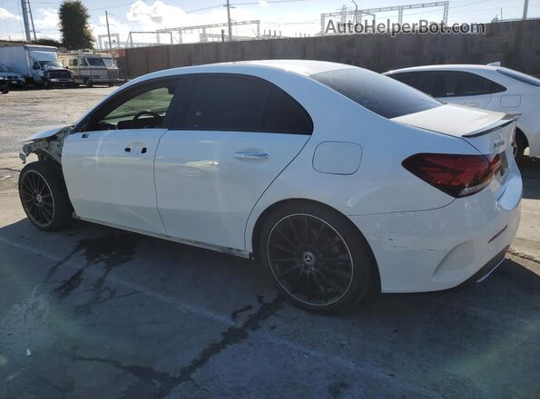 WDD3G4EB0KW022029 2019 MERCEDES-BENZ A White უკანა მარცხენა