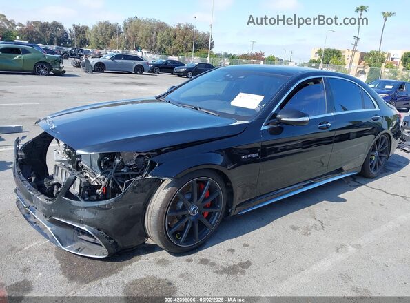 WDDUG8JB9KA467108 2019 MERCEDES-BENZ AMG S 63 Black Vista tres cuartos delantera izquierda