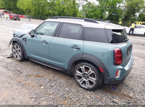 WMZ53BR03P3P97087 2023 MINI COOPER Blue Trasero izquierdo