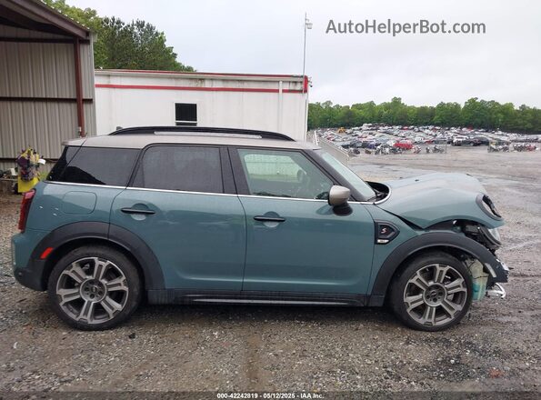 WMZ53BR03P3P97087 2023 MINI COOPER Blue Vista interior de 360 grados