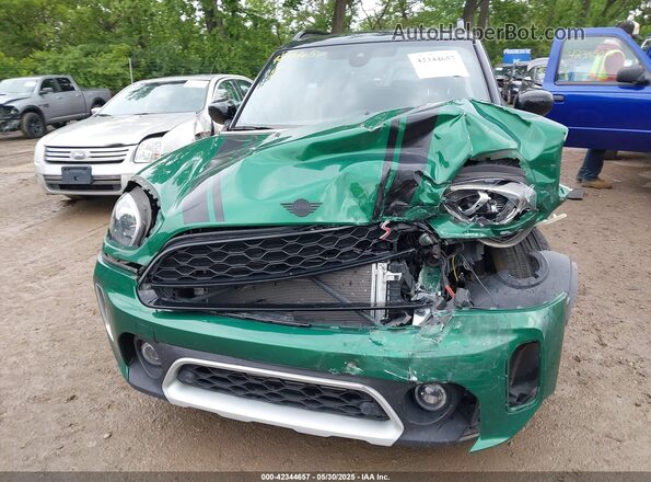 WMZ83BR00P3P56493 2023 MINI COUNTRYMAN Green Instrument cluster view