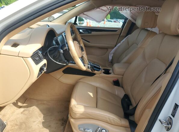 WP1AB2A58GLB55617 2016 PORSCHE MACAN White Սալոնի դիմացի տեսք