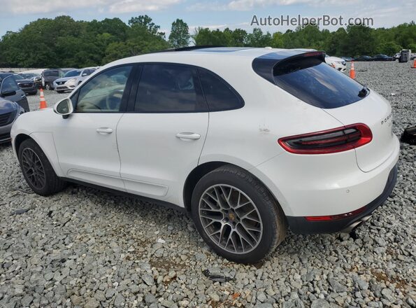 WP1AB2A58GLB55617 2016 PORSCHE MACAN White Հետևի ձախ