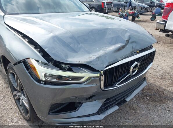 YV4102DK8M1726892 2021 VOLVO XC60 Gray Вид спереду