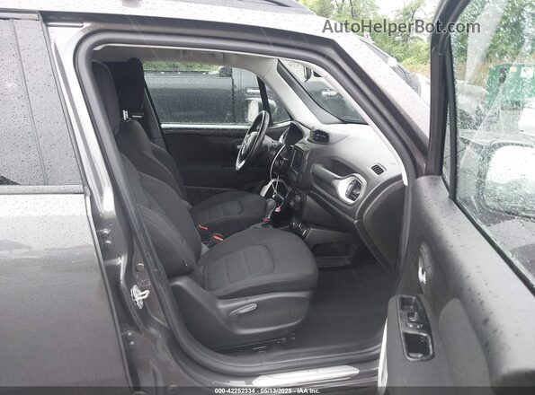 ZACNJBBB4LPL28384 2020 JEEP RENEGADE Gray Front interior view