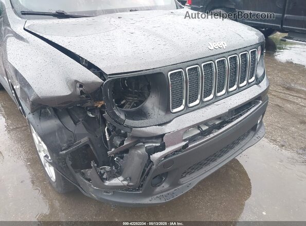 ZACNJBBB4LPL28384 2020 JEEP RENEGADE Gray Front view