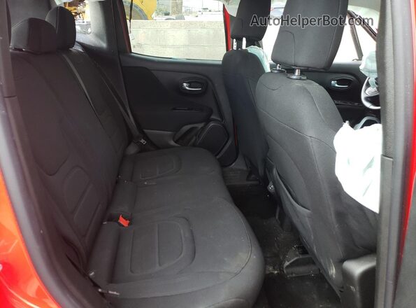 ZACNJBBB6LPL22876 2020 JEEP RENEGADE Red Вид задньої частини салону
