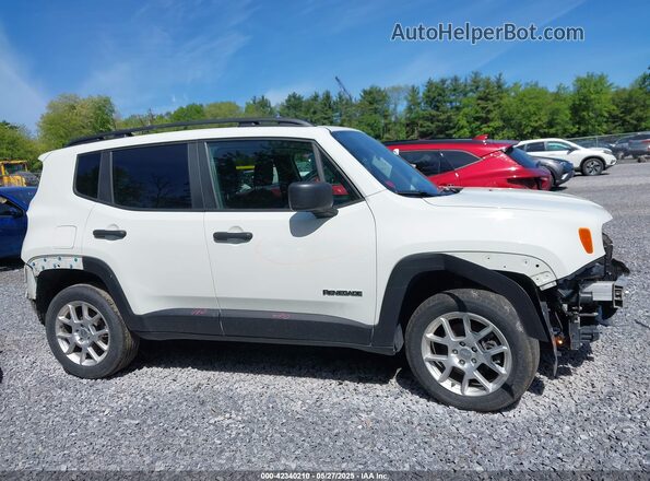 ZACNJDAB8MPN22480 2021 JEEP RENEGADE White Widok wnętrza z tyłu