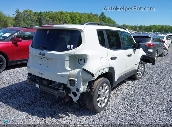 ZACNJDAB8MPN22480 2021 JEEP RENEGADE White Tył prawy