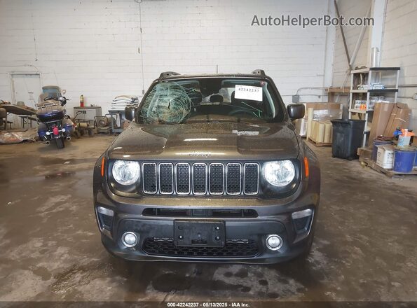 ZACNJDBB0MPM28530 2021 JEEP RENEGADE Серый Вид щитка приборов
