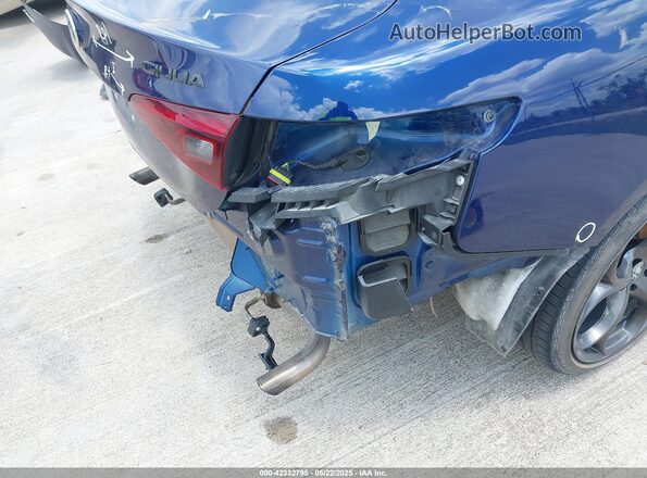 ZARFAMBN4M7648578 2021 ALFA ROMEO GIULIA Blue 