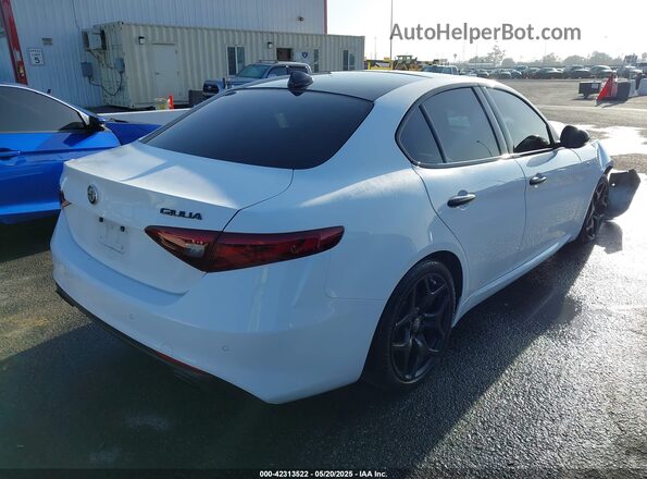 ZARFAMBN9N7660565 2022 ALFA ROMEO GIULIA White Задня права чверть
