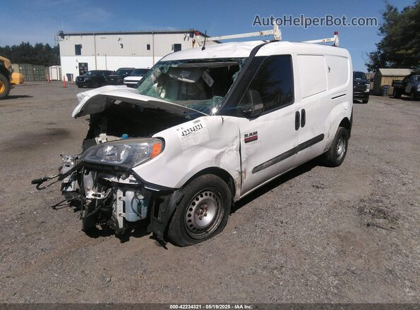 ZFBERFAB7H6E49236 2017 RAM PROMASTER CITY White Առջևի ձախ երեք քառորդ տեսարան