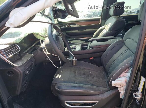 1C4SJSFP1RS120557 2024 JEEP GRAND WAGO Black Widok deski rozdzielczej