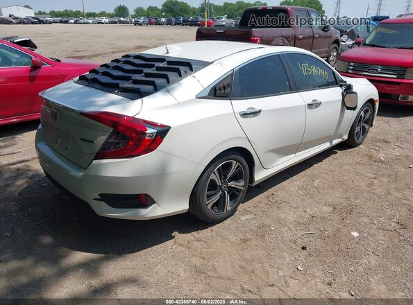19XFC1F91GE017419 2016 HONDA CIVIC Белый Задняя правая четверть