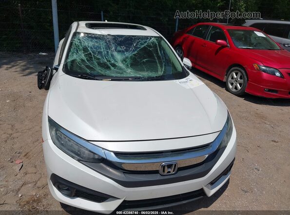 19XFC1F91GE017419 2016 HONDA CIVIC Белый Вид спереди