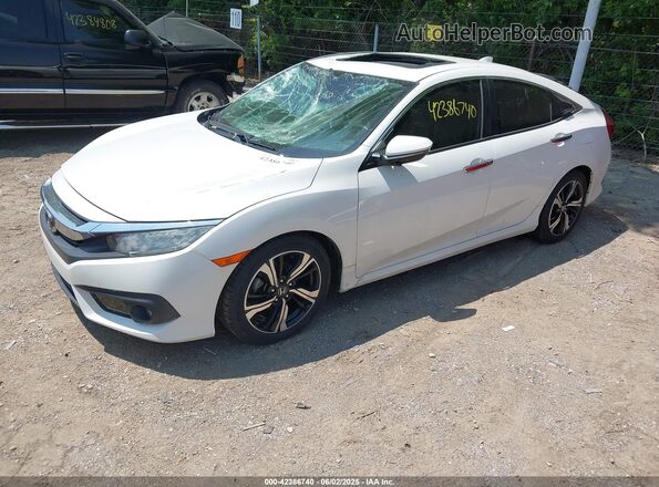 19XFC1F91GE017419 2016 HONDA CIVIC Белый Передняя левая четверть