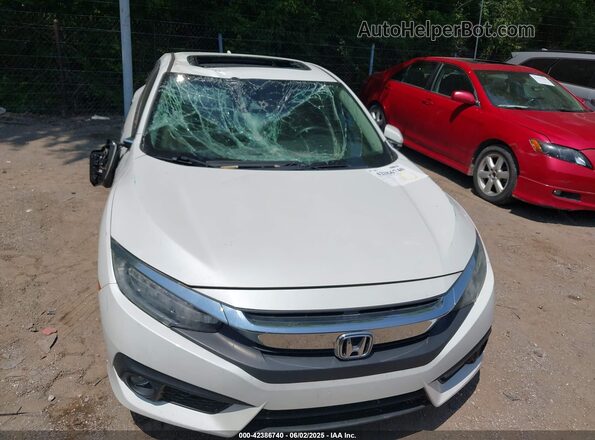 19XFC1F91GE017419 2016 HONDA CIVIC Белый Вид щитка приборов