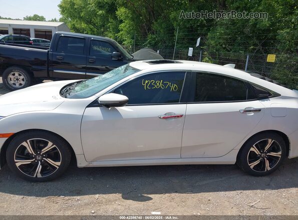 19XFC1F91GE017419 2016 HONDA CIVIC Белый Панорамный вид салона 360°