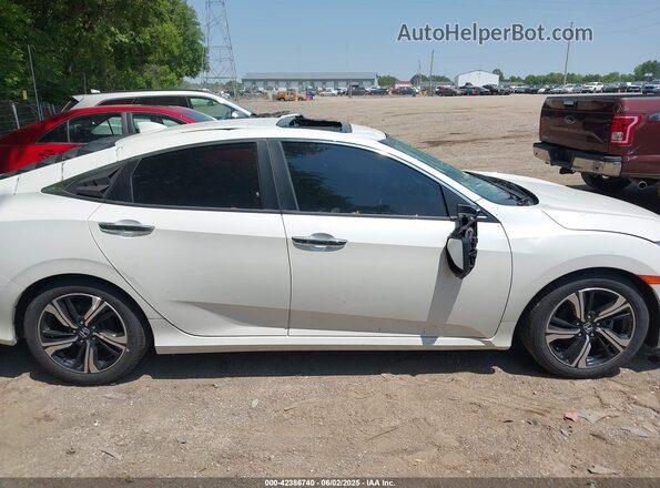 19XFC1F91GE017419 2016 HONDA CIVIC Белый Вид задней части салона
