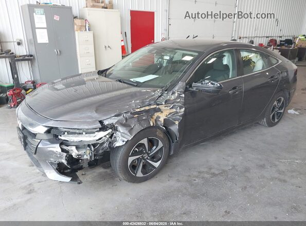 19XZE4F59ME011093 2021 HONDA INSIGHT Gray Przód lewy
