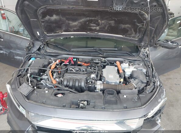 19XZE4F59ME011093 2021 HONDA INSIGHT Gray Widok z tyłu