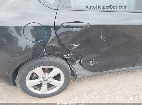 1C3CDFBB0GD739640 2016 DODGE DART Black Widok z przodu