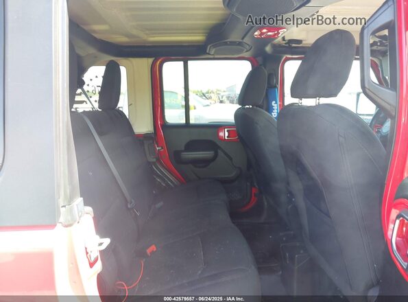 1C4HJXDG9KW649375 2019 JEEP WRANGLER UNLIMITED Red VIN sticker view