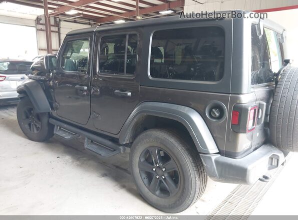 1C4HJXDN0LW200151 2020 JEEP WRANGLER UNLIMITED Gray Tył lewy