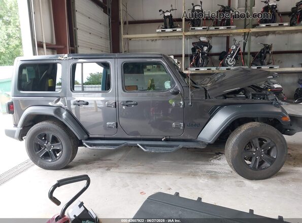 1C4HJXDN0LW200151 2020 JEEP WRANGLER UNLIMITED Gray Widok wnętrza z tyłu